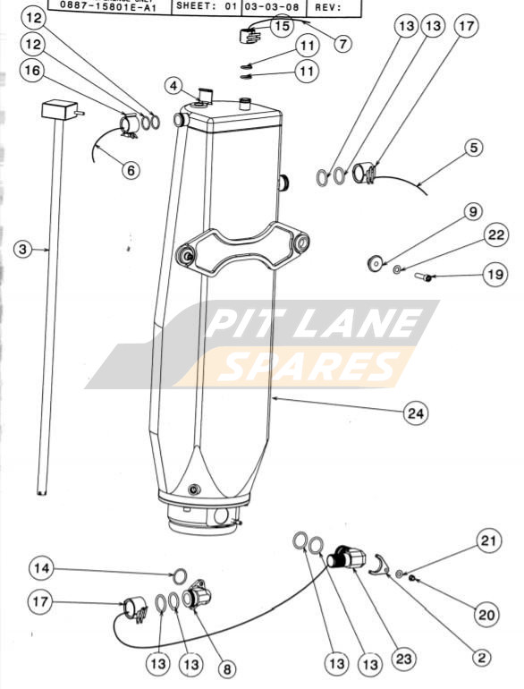 OIL SYSTEM (JUDD) Diagram